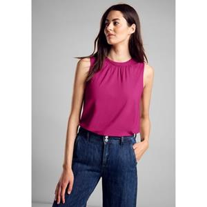 STREET ONE Shirttop van een viscose-elastaan mengsel