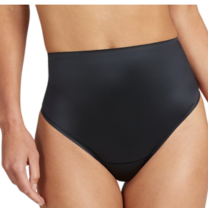 Shaping Satin Thong SPANX | Black