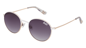 SUPERDRY ENSO Unisex Zonnebril, goud wit
