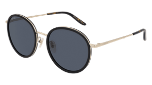 GUCCI GG0677SK Unisex Zonnebril, zwart goud