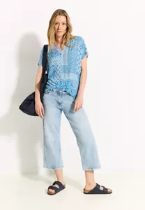 cecil Blouse met patchworkprint