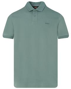 Hugo Boss Poloshirt pe interlock open green