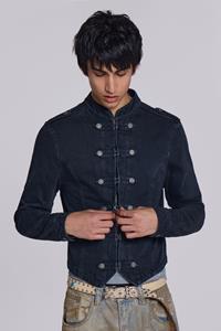 Jaded Man Washed Black Rebel Jacket