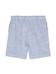 Siola Linnen shorts - Blauw