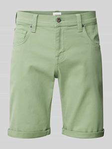 Mustang Straight leg korte jeans in 5-pocketmodel, model 'Chicago'
