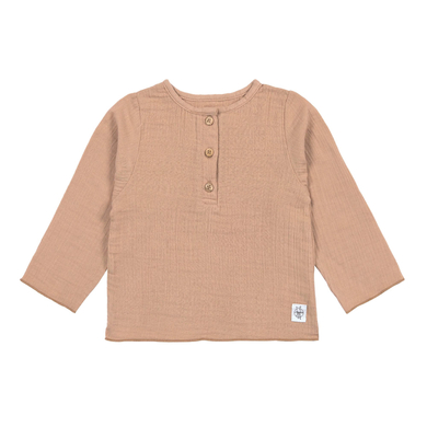 LÄSSIG Mousseline shirt lange mouw esdoorn