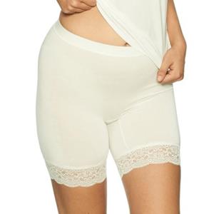 ladyavenue Lady Avenue Bamboo Short Leggings With Lace 