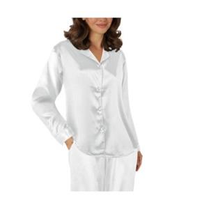 ladyavenue Lady Avenue Satin Pyjama With Long Sleeves 