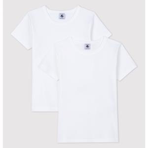 PETIT BATEAU Set van 2 onderhemdjes