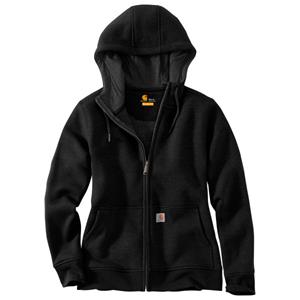 Carhartt - Women's Clarksburg Zip Sweatshirt - Hoodie, zwart