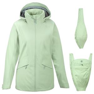 Mamalila - Women's Outdoor-Tragejacke Explorer - Regenjas, groen