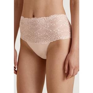 CALIDA Slip Sensual Secrets met brede, transparante kantband