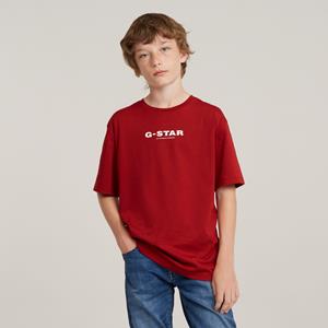 G-Star RAW Jongens T-Shirt Loose - Rood - jongens