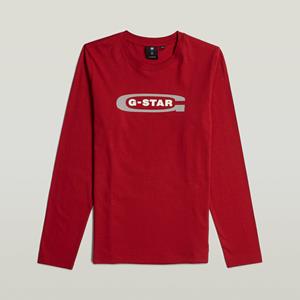 G-Star RAW Jongens T-Shirt Regular - Rood - jongens