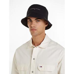 TOMMY JEANS Vissershoed TJM LINEAR LOGO BUCKET HAT met geborduurd logo-opdruk unisex bucket hat