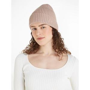 Calvin Klein Beanie CK EMBROIDERY COTTON RIB BEANIE