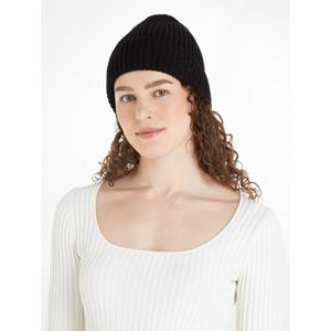 Calvin Klein Beanie CK EMBROIDERY COTTON RIB BEANIE