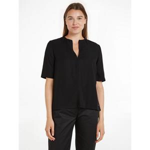 Tommy Hilfiger Klassieke blouse VISCOSE REGULAR V-NECK SS BLOUSE