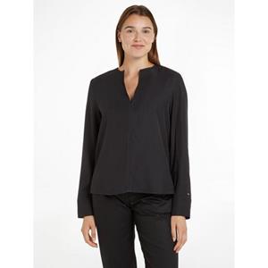 Tommy Hilfiger Klassieke blouse VISCOSE REGULAR V-NECK LS BLOUSE