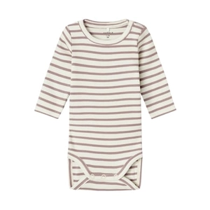 name it Body met lange mouwen Nbnbani Deauville Mauve