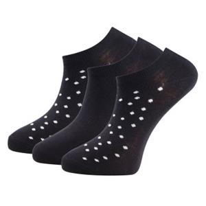 trofé Trofe Cotton Dot Sneaker Socks 3 stuks 