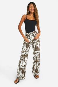 Boohoo Luipaardprint Camouflage Jeans, Leopard