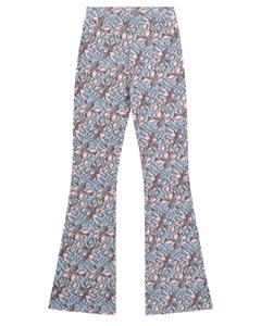 Nik & Nik Meisjes flared pants lavender blue soft pink