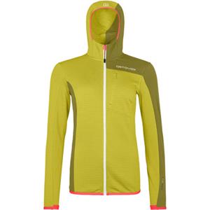 Ortovox Dames Fleece Light Grid Hoodie Vest
