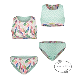 MAYCE Meisjes bikini aop multi