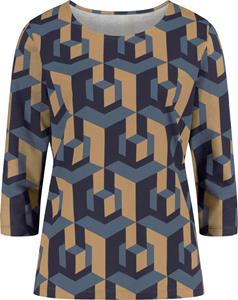 Your Look... for less! Shirt met 3/4-mouw