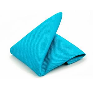 Suitable Pochet Zijde Turquoise F24 -
