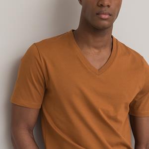 LA REDOUTE COLLECTIONS T-shirt met V-hals en korte mouwen