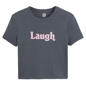 LA REDOUTE COLLECTIONS T-shirt met korte mouwen en "tekst"