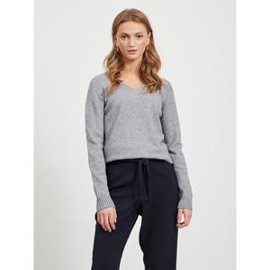 Vila Trui met V-hals in fijn tricot