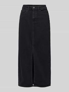 Vila Jeans rok VIJAF HW MIDI DENIM SKIRT-NOOS