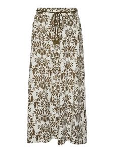 Vero Moda Vmimma hw long skirt wvn btq zand dessin