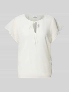 Vila Shirt met korte mouwen VIEDEE C/S V-NECK TOP - NOOS