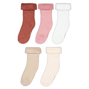 LA REDOUTE COLLECTIONS Set van 5 paar sokken in bouclétricot