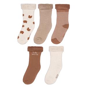 LA REDOUTE COLLECTIONS Set van 5 paar sokken in bouclétricot