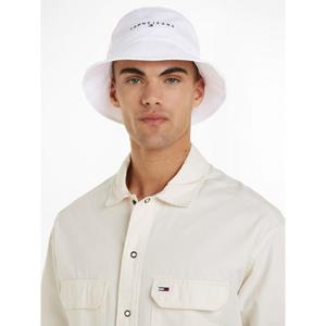 TOMMY JEANS Vissershoed TJM LINEAR LOGO BUCKET HAT met geborduurd logo-opdruk unisex bucket hat