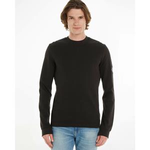 Calvin Klein Shirt met lange mouwen BADGE WAFFLE LS TEE