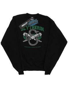Harry Potter jongens Zwadderich Zwerkbal embleem Sweatshirt 12-13 zwart