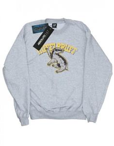 Harry Potter jongens Huffelpuf Sport embleem Sweatshirt 12-13 zwart