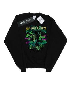 Disney Boys The Lion King Scar Lang leve de koning Sweatshirt 12-13 zwart