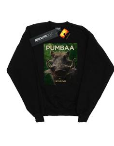 Disney Boys The Lion King Movie Pumbaa Poster Sweatshirt 12-13 zwart
