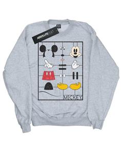Disney Mickey Mouse-sweatshirt voor jongens 12-13 grijs