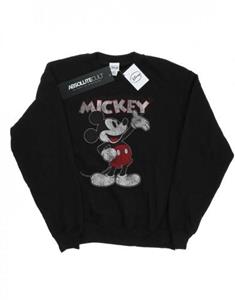 Disney jongens Mickey Mouse presenteert sweatshirt 12-13 zwart