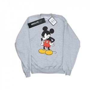 Disney Jongens Mickey Mouse Angry Look Down Sweatshirt 9-11 Years wit
