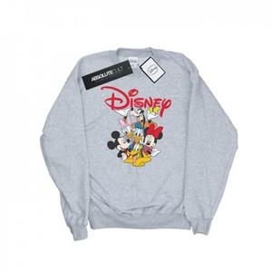 Disney jongens Mickey Mouse Crew Sweatshirt 5-6 Years grijs