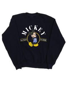 Disney Jongens Mickey Mouse True Original Sweatshirt 12-13 marineblauwe kleur